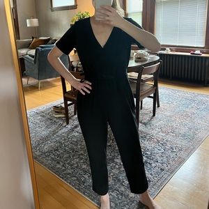 Gap black jumpsuit